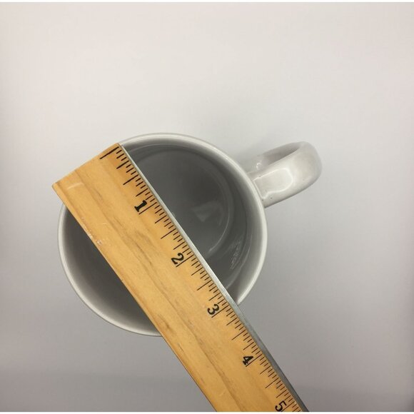 16oz Red White Snowflake Stoneware Mug Christmas Holiday Coffee Chocolate Cider - Picture 11 of 13